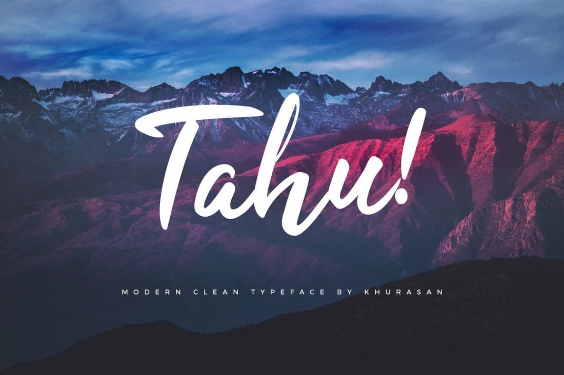 TAHU! – Free Script Font