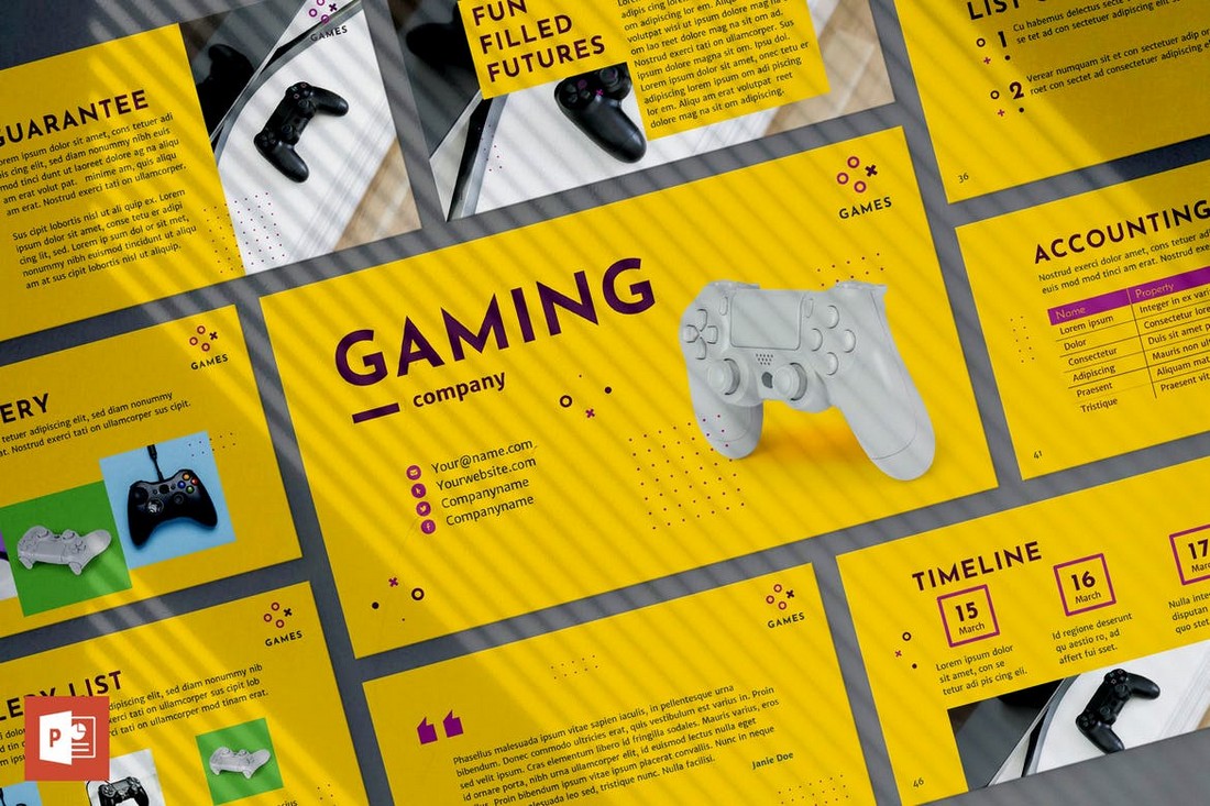 Gaming – PowerPoint Presentation Template